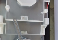 custom made model of 76M CREW TRANSFER VESEL